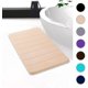 thumbnail image 1 of Alfombra de baño para baño, alfombra de baño antideslizante absorbente, alfombra de baño lavable, 30x50 cm (beige), 1 of 5