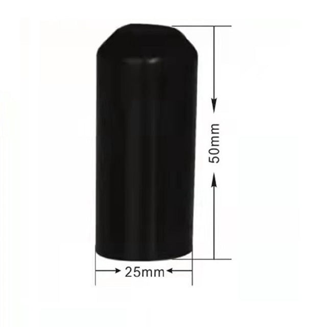10 Pcs Embout Rétractable Chaud Capuchon Rétractable Protection Étanche pour Câble 25x50 mm