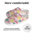 thumbnail image 6 of Lsque Dinosaur Pattern Womens Comfort Cotton on Scuff With Memory Foam and Anti-skid Sole Slipper-42/43, 6 of 7