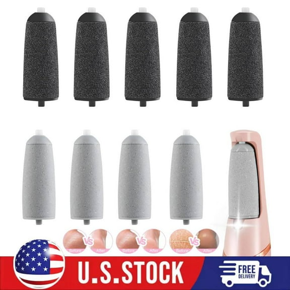 9PCS Pedicures Replacement Heads for Flawless Pedi Electric Tool Foot File Heads