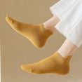 thumbnail image 5 of YTCAMLO Cotton Womens Ankle Socks With Heel Tab, Casual No Show Athletic Socks, Soft Breathable Eyelet Workout Socks, 5 of 7