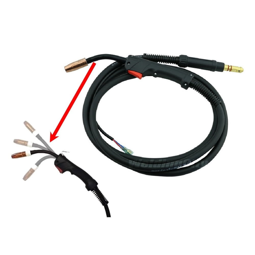 MIG Welding Gun Torch 250Amp 15ft Replacement For Lincoln Magnum 250L