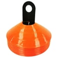 thumbnail image 3 of Athletic Works Orange Low-Profile Sports Training Cones for Agility, 25 Piece, Plastic, 3 of 8