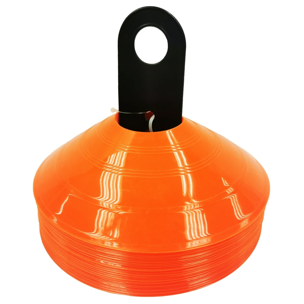 Athletic Works Uncrushable Plastic Orange Training Cones 25 Pack ...