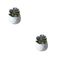 thumbnail image 1 of Moyic Mini de oficina de flores falsas de bonsái de simulación suculenta artificial Type2 NO2, 1 of 6