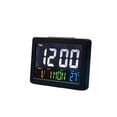 thumbnail image 1 of Reloj Despertador LCD Bewildely con Termómetro Negro, 1 of 1