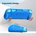thumbnail image 5 of Fintie Kids Case for Nintendo Switch Lite 2019 with 2 Game Card Slots, Kids Friendly Grip Case for Switch Lite Console, Ultralight Shockproof Protective Cover with Ergonomic Grip, Blue, 5 of 10