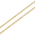 thumbnail image 2 of Gold Cuban Link Stainless Steel Curb Chain Necklace, 2 of 3