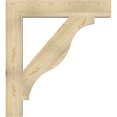 thumbnail image 3 of Ekena Millwork 6"W x 38"D x 42"H Funston Block Rough Sawn Bracket, Douglas Fir, 3 of 4