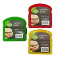 thumbnail image 2 of 2 Sandwich Holder Container Keeper Lunch Box Snack Food Storage Hinged Reusable, 2 of 3