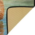 thumbnail image 6 of Dreamtimes Capybara in Water Area Rug 39x20 in, Stain Resistant Carpet Throw Rug with Elastic Cotton Interlayer for Kitchen Bathroom Living Room Bedroom, 6 of 6