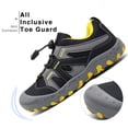 thumbnail image 4 of Zapatos de senderismo Mishansha para niños y niñas, talla 8.5, color negro, 4 of 7
