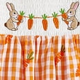 thumbnail image 5 of Gibobby Toddler Girl Dress Toddle Baby Girl Dress Ruffle Summer Sleeveless Dresses Floral Sundress Photoshoot Outfit(3-4 Years,Orange), 5 of 7