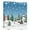 Blue, variant on Canvas Print Wall Art Oil Paintings Cartoon Snowman Green Christmas Tree Picture Prints Artwork for Living Room Kitchen Bathroom Bedroom