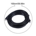 thumbnail image 3 of 4K HDMI Cable 10ft 18Gbps High Speed 2.0b Nylon Braided UHD ARC Audio Return 4K 2K 1080p HDR 48-Bit Compatible TV Monitor Laptop Gaming Streaming Durable Metal Shielding, 3 of 5