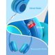 thumbnail image 5 of Auriculares inalámbricos Candy Bila para niños Bluetooth 2021 con luces LED limitados a 94dB azul, 5 of 7