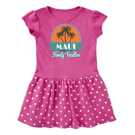 

Inktastic Maui Family Vacation Matching Gift Baby Girl Dress