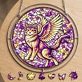 thumbnail image 6 of Aodebiao Acrylic Puzzle Kits For Adults Suncatcher Catcher Home Decor Garden Window Hanging Craft Kits for Mom Friend Birthday Gift Art Project, 6 of 6