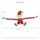 thumbnail image 3 of Juego de 2 alzapaños navideños con hebillas para cortinas, pinzas de sujeción con forma de elfo, adornos navideños para ventanas, adornos navideños, ganchos para cortinas, 3 of 5