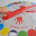 thumbnail image 4 of Oversized Party Floor Game Mat with Spinner for Adults and Friends, Classic Interactive Twisting Game Set for Indoor Outdoor Gatherings, Graduation Celebrations, Family Nights and Daily Entertainment, 4 of 6