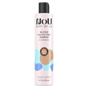 NOU No Strip Sulfate Free Shampoo, for Kinky, Curly & Coily Hair, 10.1 fl oz