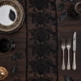 thumbnail image 7 of Halloween Table Runner Black Lace Table Runner Spooky Halloween Decor Gothic Halloween Decor for Indoor Dining Room Mantel Party Home Black Halloween Table Decor, 1 Pack, 7 of 7