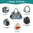 thumbnail image 3 of Lunch Bag Insulated Lunch Box Leakproof Reusable Cooler Tote Adjustable Shoulder Strap for Men Women Elephant Zebra Tiger Bear Dolphin 9L, 3 of 6
