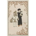 thumbnail image 3 of Monogrammist MFN 16x24 Black Modern Framed Museum Art Print Titled - Ratin Coat (1913), 3 of 5