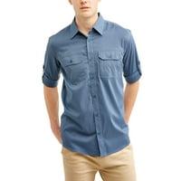 Swiss+Tech Men's Outdoor Woven Shirt