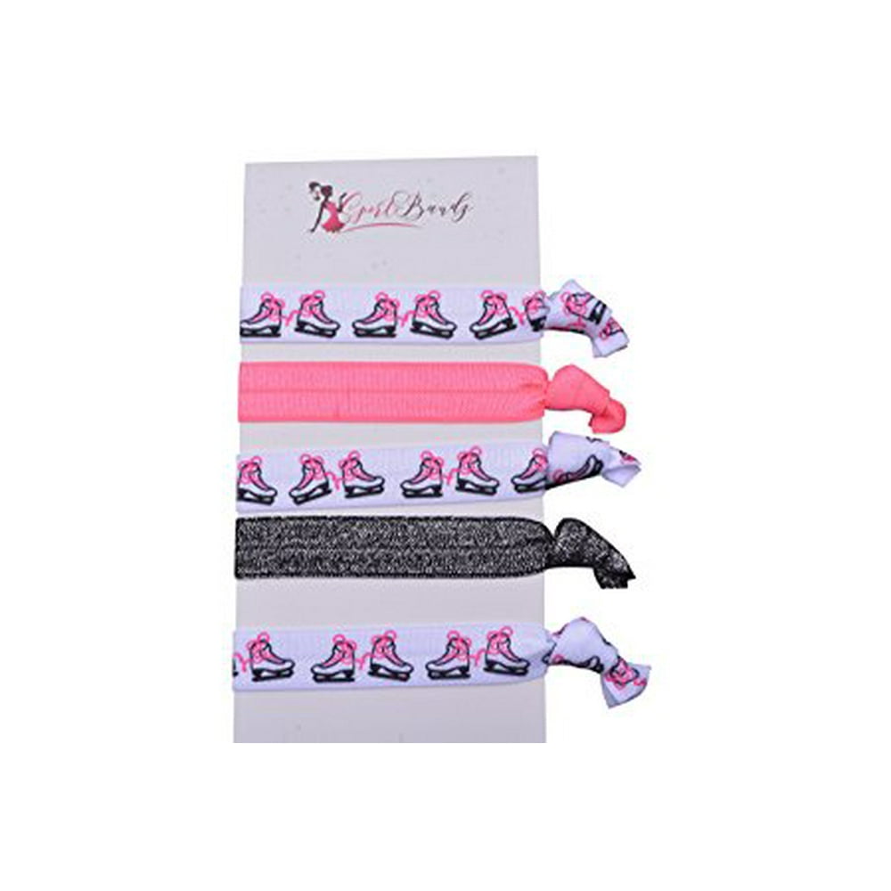 Figure Skating Hair Ties, Figure Skating Hair Accessories, No Crease