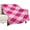 style-1, variant on Pink Bows on Blue Checkered Background Resty Amelia Flannel Blanket Blanket for Couch Sofa Lightweight Bed, Super Soft Cozy Print Warm Blanket