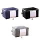 thumbnail image 2 of Bolsa de almacenamiento de ropa de cama para el hogar, mantas de dormitorio de gran capacidad no tejidas, bolsa organizadora a prueba de polvo y Almacenamiento y organización del hogar Azul marino Yuarrent HA066920-01, 2 of 6