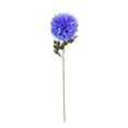 thumbnail image 2 of CuiLiyq Artificial Chrysanthemums Flowers Burgundy Flowers, Single Stem Chrysanthemum Spray for Independence Day Wedding Decor, Blue, 2 of 6