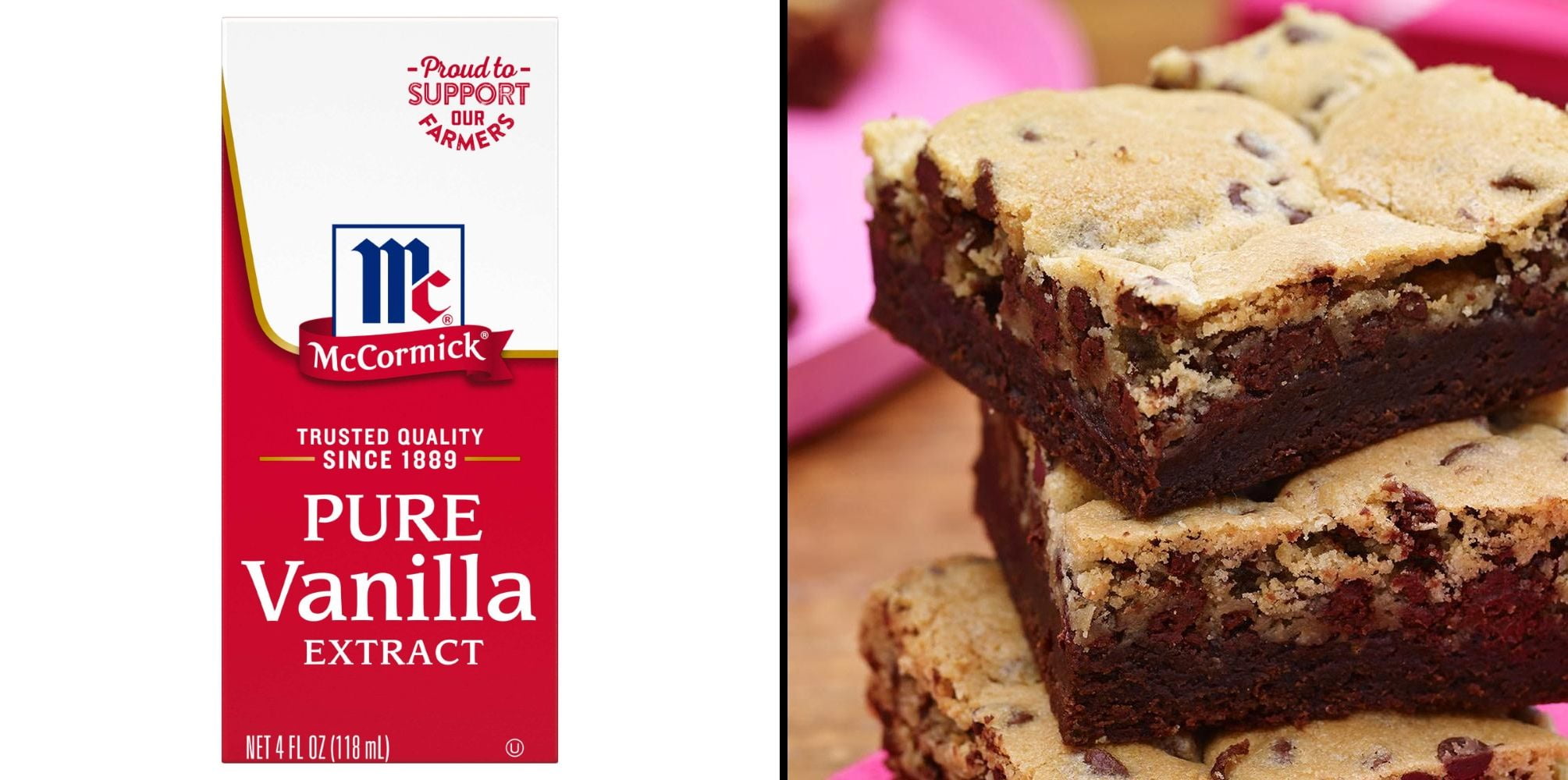 McCormick All Natural Pure Vanilla Extract & Barilla Angel Hair Pasta