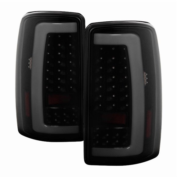 Light Bar C Shape Black Smoke