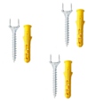 thumbnail image 1 of 150PCS Seamless Nails Double-Headed Screw Solid Wood Baseboard Seamless Nails Foot Line Special Nails Security Screws, 1 of 8