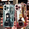 thumbnail image 2 of Demon Slayer Casing Para Xiaomi Redmi Note 11 11S 10 9 9S 8 Pro A 9C 10 K40 MI 11 Lite 5 G NE 11 POCO M3 Nc X3 T Estuche, 2 of 4