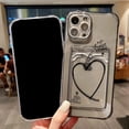 thumbnail image 5 of Funda de teléfono transparente con tarjetero para iPhone 15 Pro Max, carcasa de bolsillo con billetera para iPhone 11, 13, 12, 14 Pro Max, XR, X, XS, 8, 7, 14, 15 Plus, SE, 5 of 5