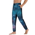 thumbnail image 3 of Xecao Abstract Colorful Art Supplies Print Active Tech Joggers for Men, Mens Sweatpants Lounge Pants with Pockets-3X-Large, 3 of 5