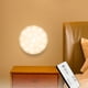 thumbnail image 1 of Aplique LED de pared con control remoto | Luz nocturna a pilas para dormitorio y pasillo | Iluminación ambiental con adhesivo en la parte posterior, 1 of 6