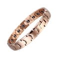 thumbnail image 1 of Pulsera magnética de acero inoxidable, pulsera de energía negativa, joyería para hombre, pulsera de terapia magnética, 1 of 2