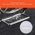 thumbnail image 1 of Pot Cover Holder Stainless Steel Hollow Pot Lid Drain Holder Simple Kitchen Pot Cover Bracket Wall Mounted Tableware Dry Storage Bracket for Home Kitchen, 1 of 9