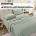 thumbnail image 4 of Juego de sábanas y fundas de almohada LANE LINEN, 100% algodón, tamaño king, 4 of 9