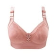 thumbnail image 2 of Honeeladyy Woman's Thin Adjustment Chest Shape Plus Size Bra Underwear No Rims sexy bras for women, 2 of 9