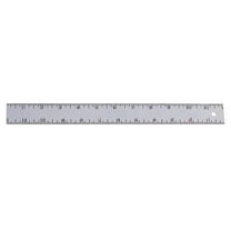 Mayes Aluminum Straight Edge Ruler, 24 Inch