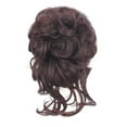 thumbnail image 2 of Cola de caballo para extensiones de cabello, nueva raya del cabello 2023 con elástico, pieza grande tipo edredón, peinados de novia, moño ondulado voluminoso, piezas para el cabello, 2 of 2