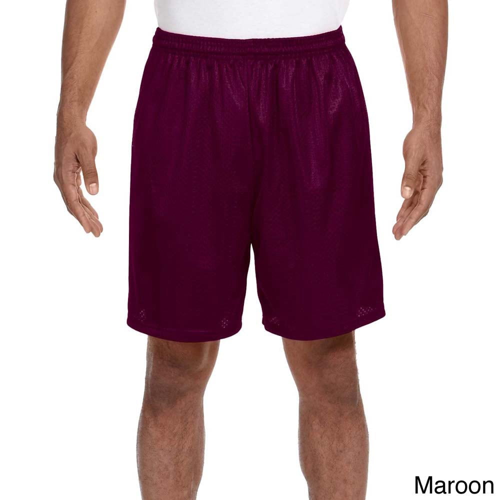 men's champion 7 inch mesh shorts
