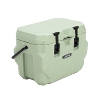 Lifetime 28 qt Bear-Resistant Camping Cooler, Premium High Performance, Ice Retention, Hard Cooler, 20 Can Capacity, Sage Green (91416)