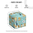 thumbnail image 4 of Sikiie Cute Dogs Corgi Leather Tissue Box Cover Square, tissue box holder - 5.2”x5.2”x5.2”, 4 of 7