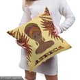 thumbnail image 4 of Ambesonne African Fabric by the Yard Upholstery, Turban Palms Cultural, 5 Yards, Multicolor, 4 of 4